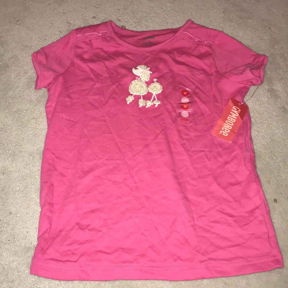 Girls poodle top!